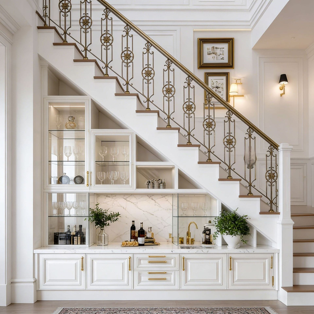Comment mesurer sous un escalier avant de commander un meuble sur mesure